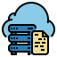 Cloud data icon 64x64
