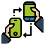 Mobile sync icon 64x64