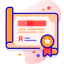 Certificate ícone 64x64