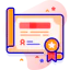 Certificate icon 64x64