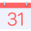 Weekly calendar Symbol 64x64