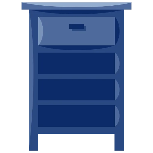 Bedside table icon