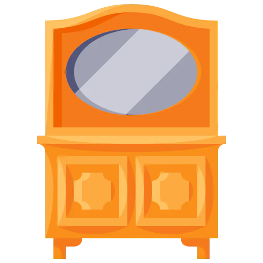 Dressing table icon