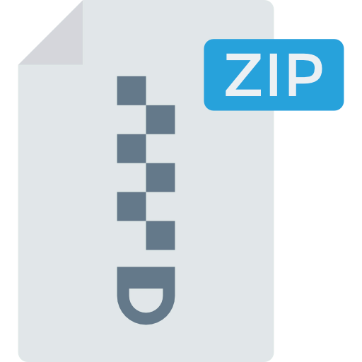 Zip file Ikona