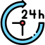 24 hours icon 64x64