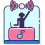 Disc jockey іконка 64x64