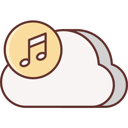 Music cloud アイコン