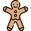 Gingerbread man Ikona 64x64