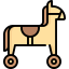 Horse toy icon 64x64