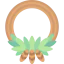 Christmas wreath icon 64x64