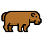 Hippopotamus Symbol 64x64