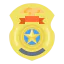 Police badge icon 64x64