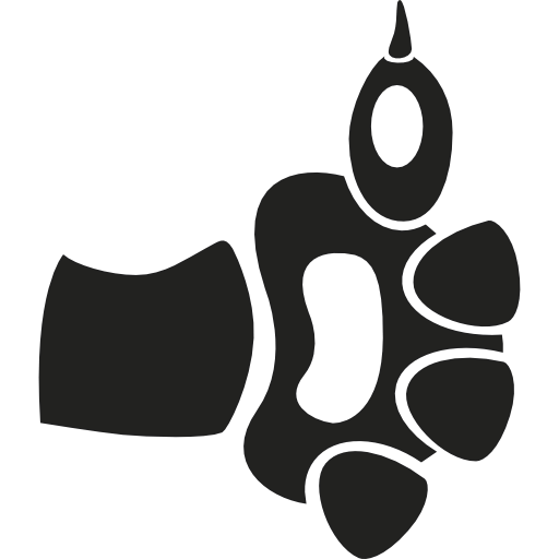Cat paw like symbol 图标