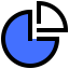 Pie chart icon 64x64