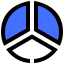 Pie chart icon 64x64
