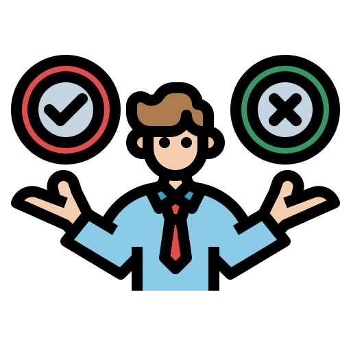 Decision making icon