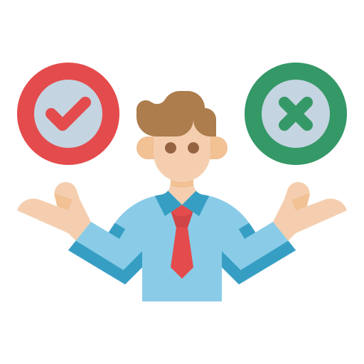 Decision making icon