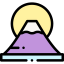 Fuji mountain icon 64x64