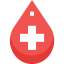 Blood donation icon 64x64