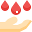 Blood donation icon 64x64