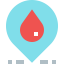 Blood donation icon 64x64