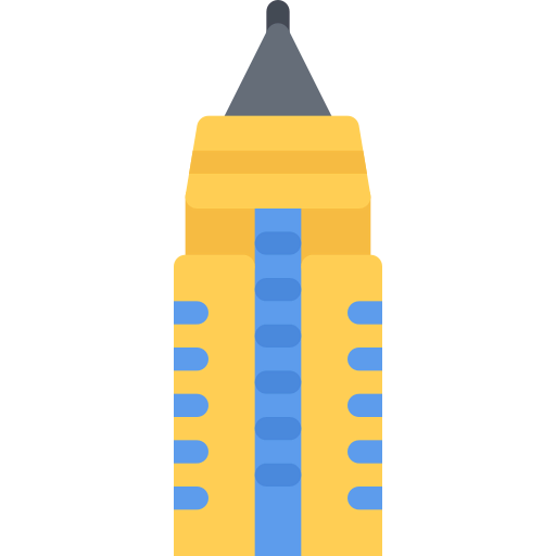 Empire state building icon