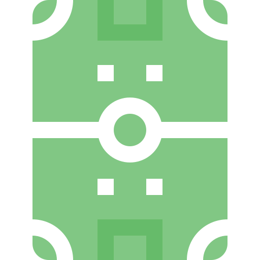Soccer field ícono