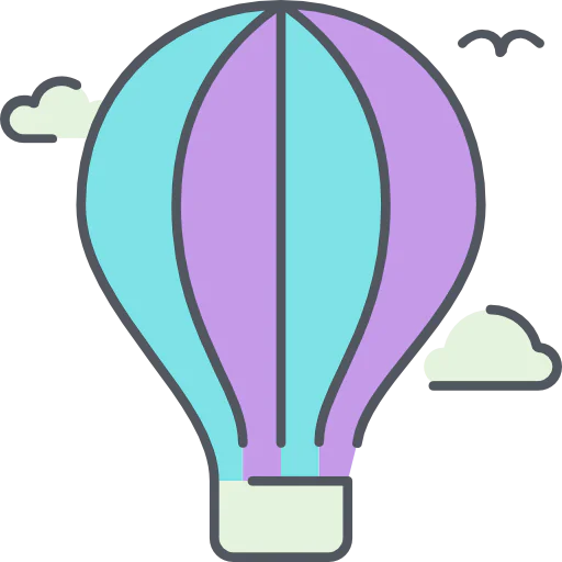 Hot air balloon 图标