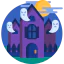 Haunted house ícone 64x64