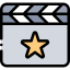 Clapperboard icon 64x64