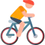 Езда на велосипеде иконка 64x64