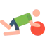Мяч для упражнений иконка 64x64