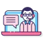 Online course icon 64x64
