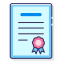 Certificate icône 64x64