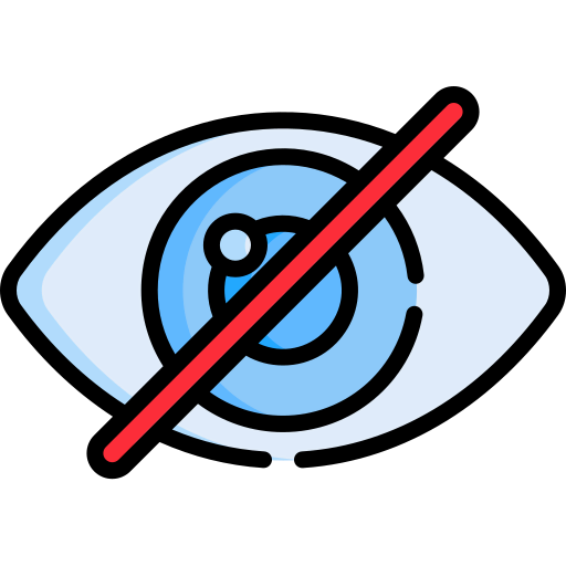 Invisible icon