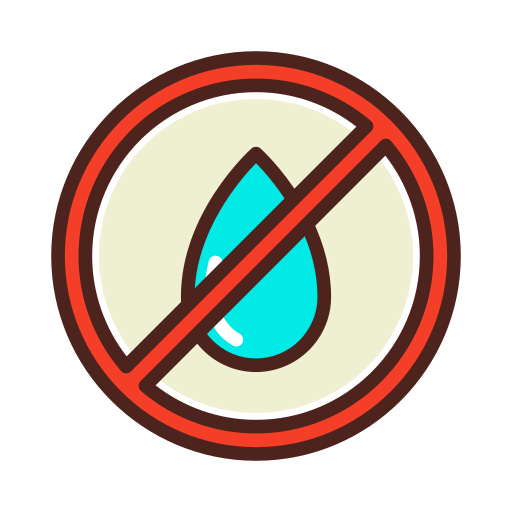 No potable 图标