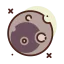 Full moon icon 64x64