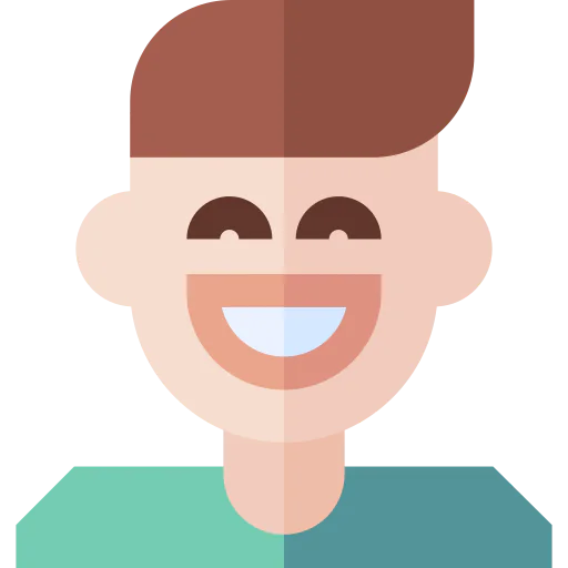 Smiling icon