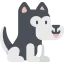 Siberian husky icon 64x64