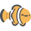 Clown fish icon 64x64