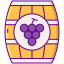 Wine barrel icon 64x64