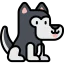 Siberian husky 图标 64x64