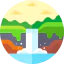Waterfall Symbol 64x64
