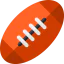 Rugby ball Ikona 64x64