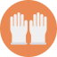 Резиновые перчатки иконка 64x64