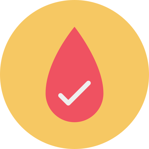 Blood drop icône