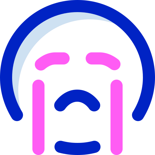 Crying icon