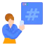 Hashtag icon 64x64