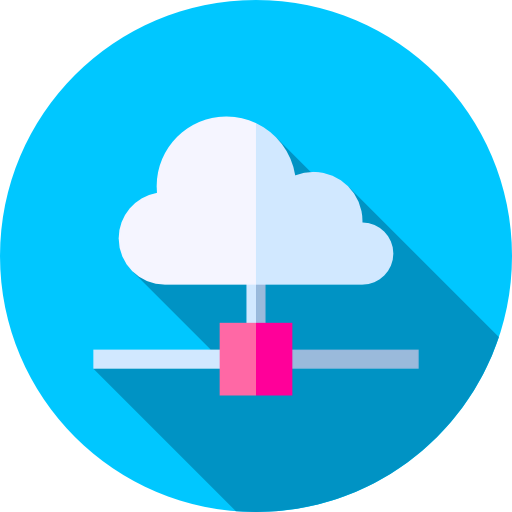 Cloud computing ícono