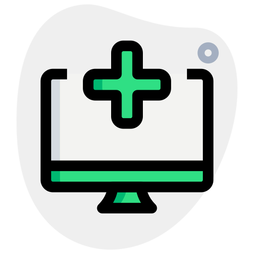 Desktop computer icon